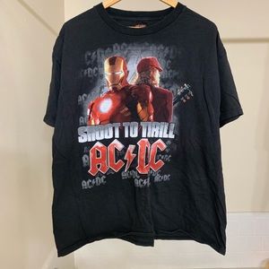 AC/DC x Iron Man tee